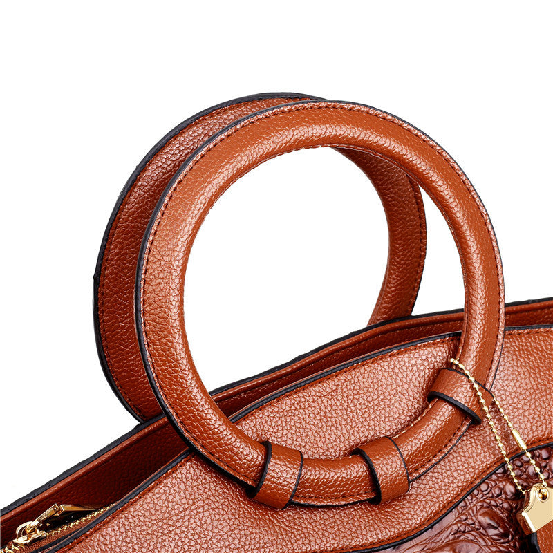 BowLift | Leather Crocodile Bag – with handcrafted details