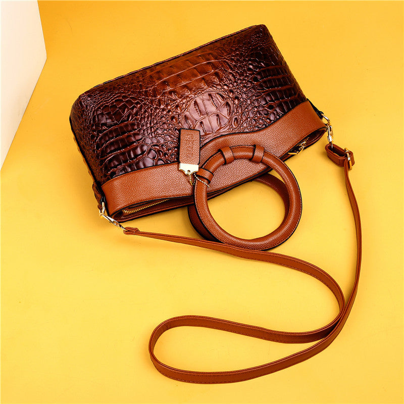BowLift | Leather Crocodile Bag – with handcrafted details