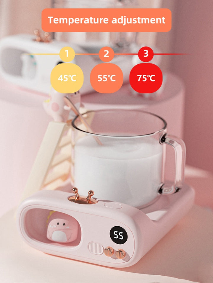 BowLift | Smart Cute Pet Coffee Warmer Coaster