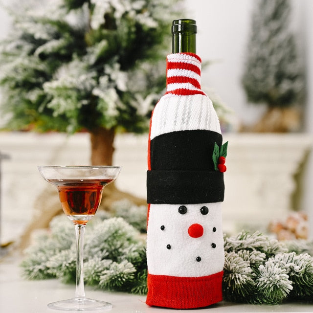 BowLift | Christmas Santa Bottle Cover