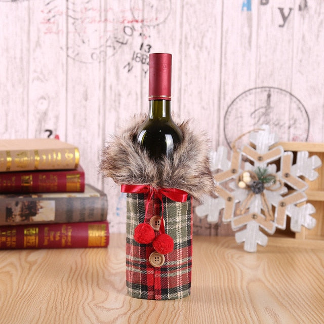 BowLift | Christmas Santa Bottle Cover
