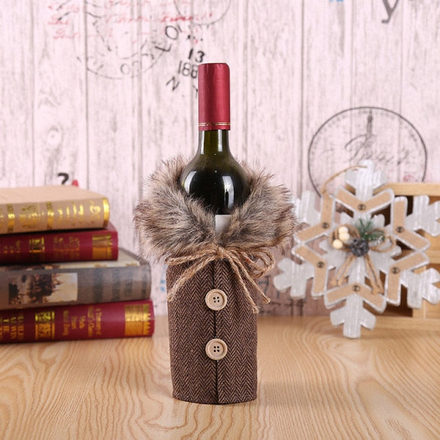 BowLift | Christmas Santa Bottle Cover