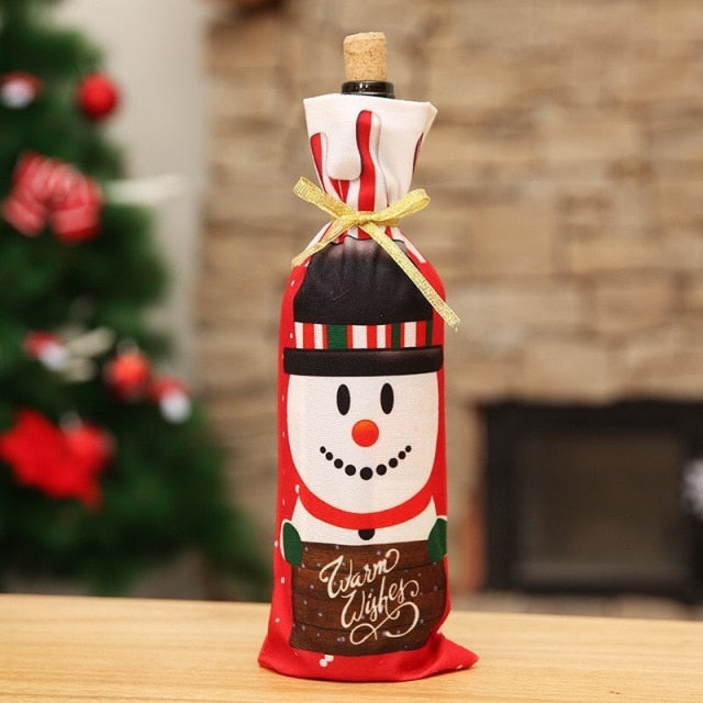 BowLift | Christmas Santa Bottle Cover