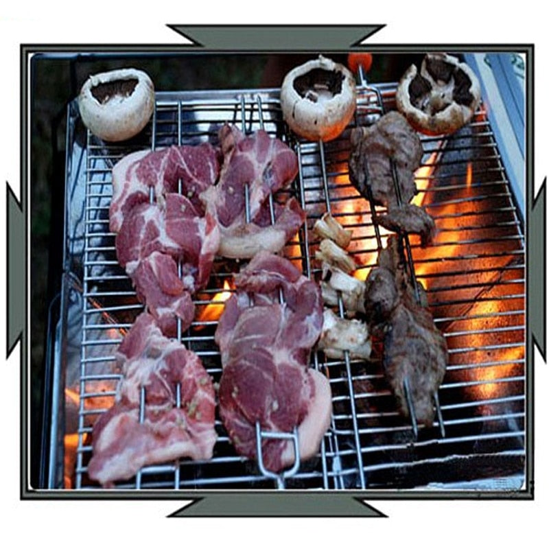 Foldable Portable Mini Travel Camping Grill | Bowlift