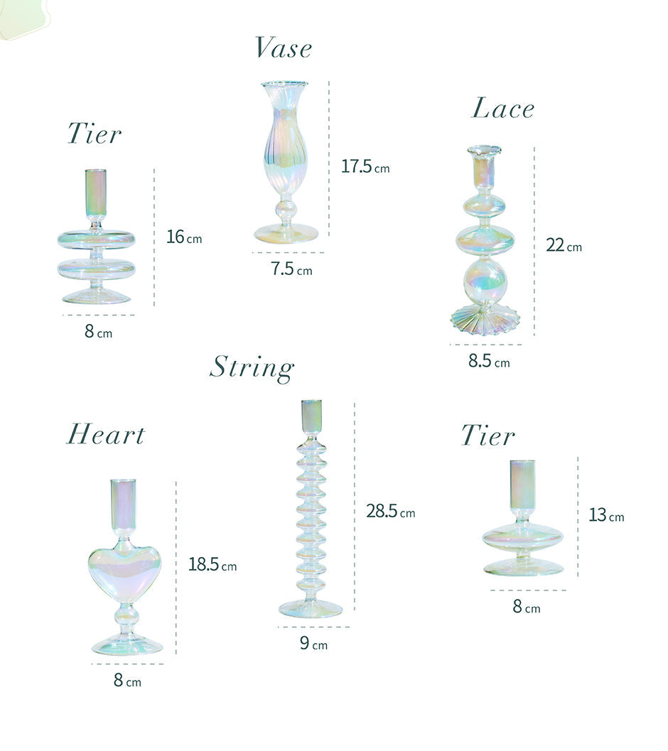 Pearly Glass - Candle Holder | Bowlift