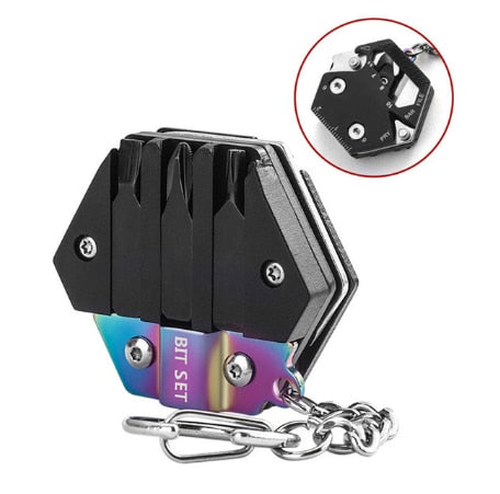 Multifunctional Hexagon Outdoor EDC Survival Tool | Bowlift