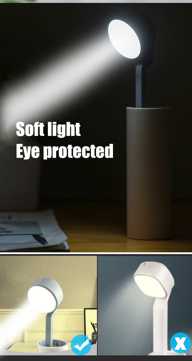 LED Mini RechargeaBowlifte Power Bank Desk Lamp | Bowlift
