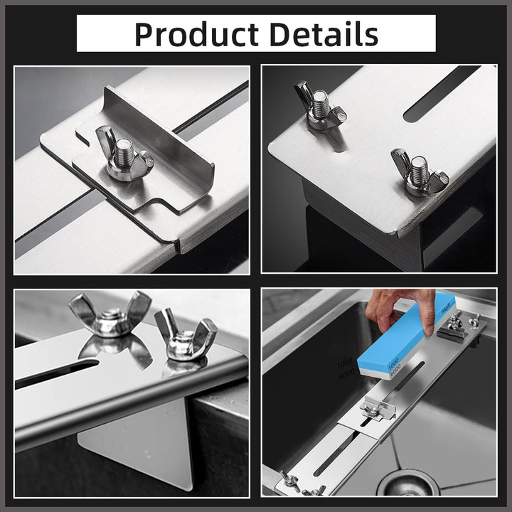 BowLift | Adjustable Stone Base Sink Knife Sharpener Holder