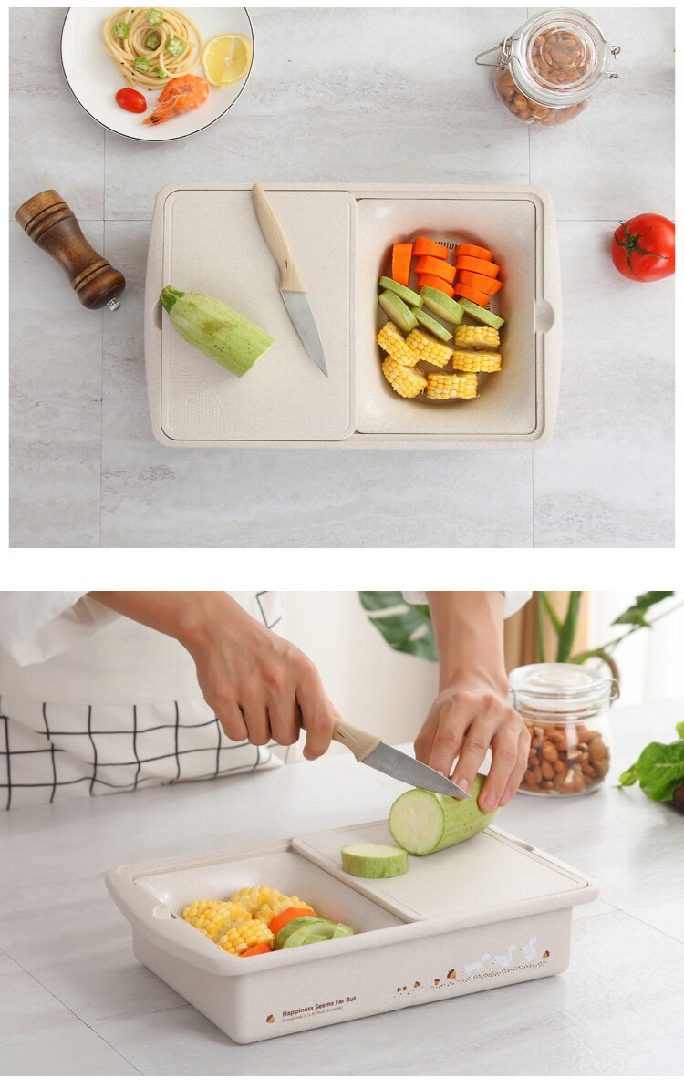 BowLift | Multifunctional Storage Basket Cutting Board