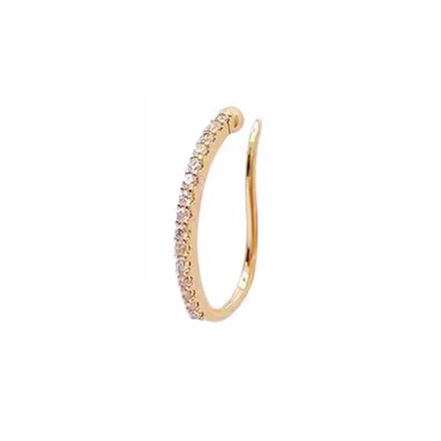 BowLift | Minimalist Simulated Round Small Pearl Ear Cuff Earrings For Women