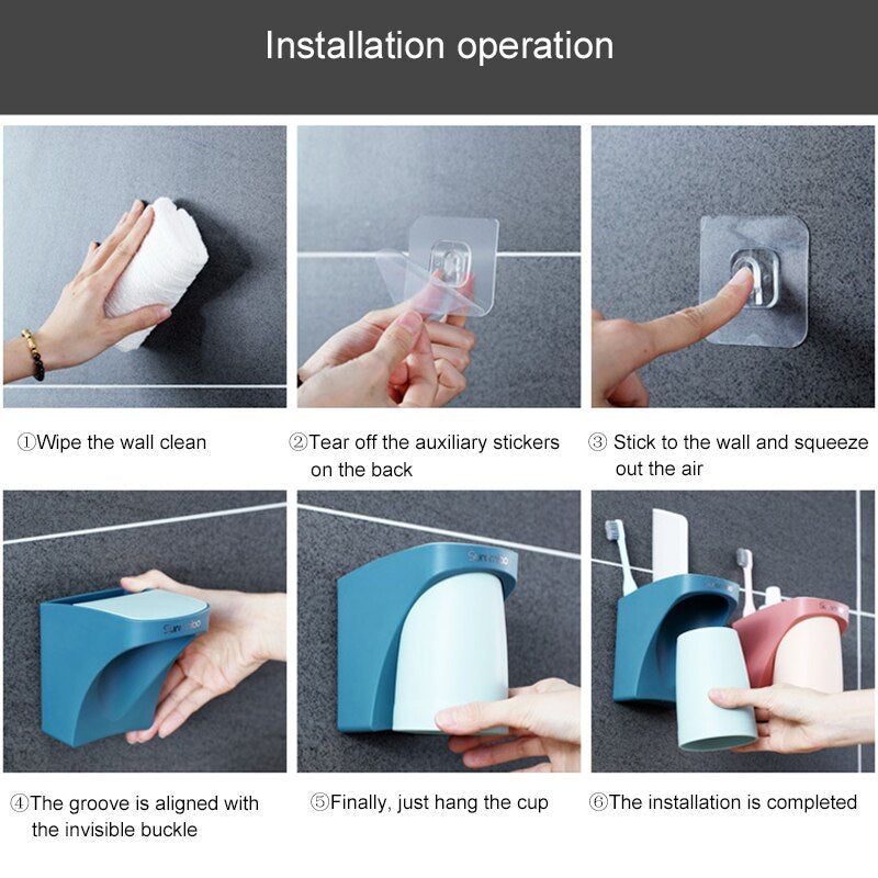 BowLift | Magnetic Bathroom Toothbrush Holder