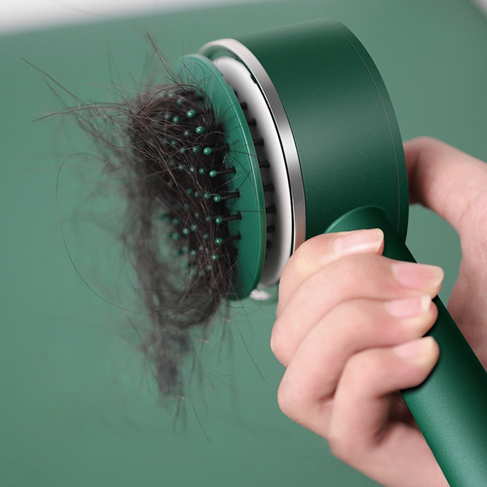 BowLift | Anti-Static Self Cleaning Hair Brush