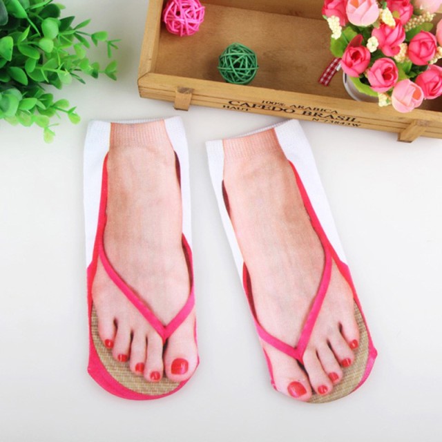 BowLift | 3D Printed Funny Flip Flops Socks
