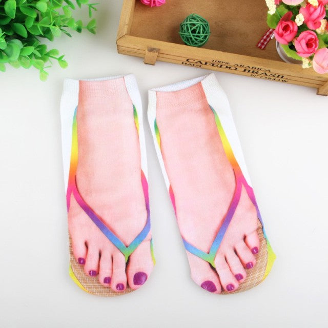 BowLift | 3D Printed Funny Flip Flops Socks