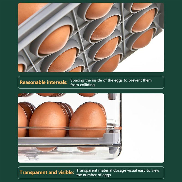 BowLift | Smart Large Capacity Stackable Egg Storage Box