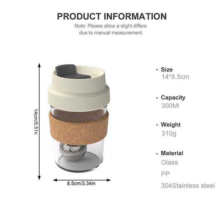 BowLift | Magnetic Iron Ball Tea Infuser Cup