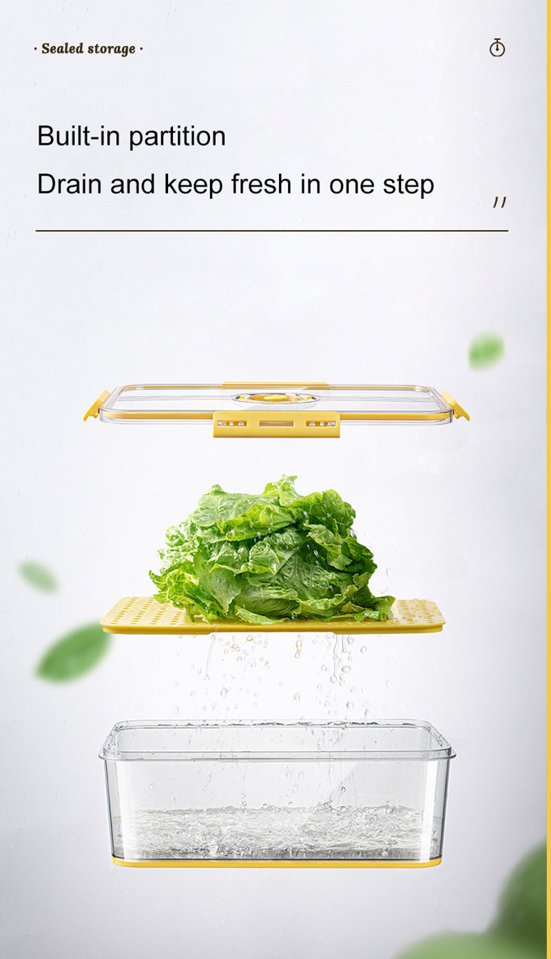 BowLift | Transparent Refrigerator Thick Storage Organizer Box