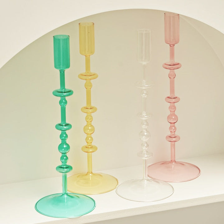 Slim Glass Candleholder | Bowlift
