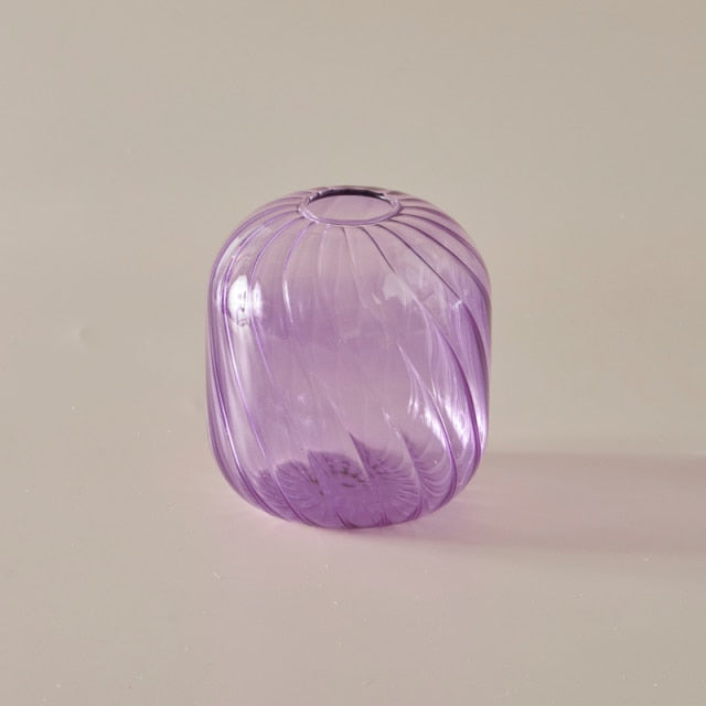 Colourful Glass Globe Vase | Bowlift