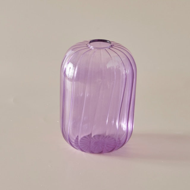 Colourful Glass Globe Vase | Bowlift