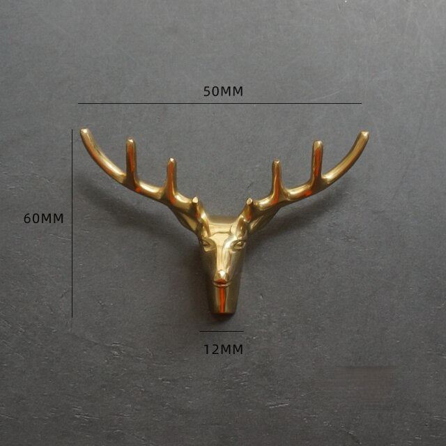 American Style Retro Deer Door Handle | Bowlift