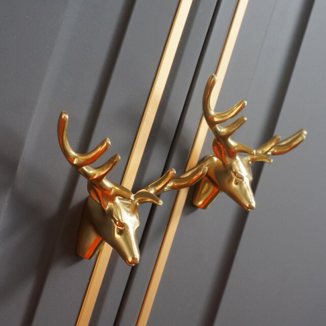 American Style Retro Deer Door Handle | Bowlift