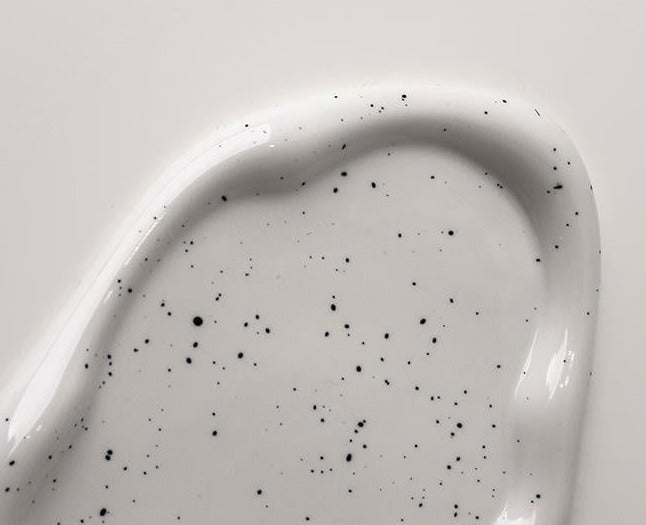 BowLift | Cookies & chrome-plated ceramic tray and bowl
