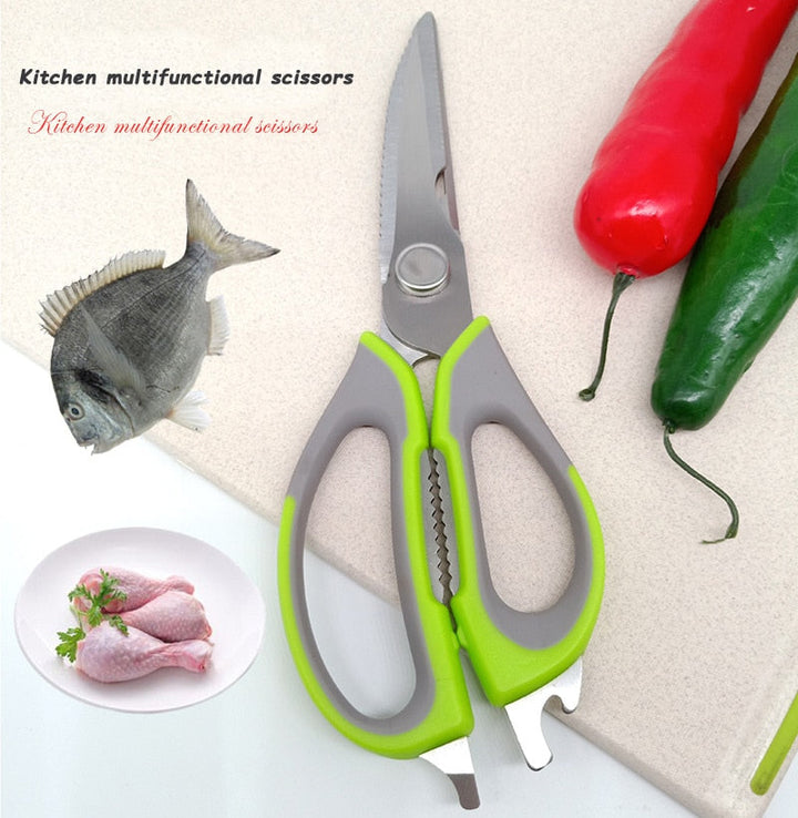 BowLift | Multifunctional Poultry Bone Scissor with Magnetic Storage Bag