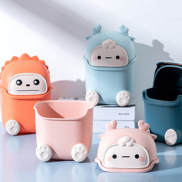 Lazy Penguin Office Mini Trash Can | Bowlift