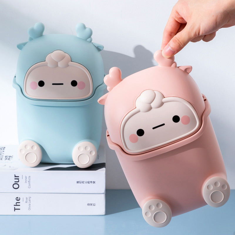 Lazy Penguin Office Mini Trash Can | Bowlift