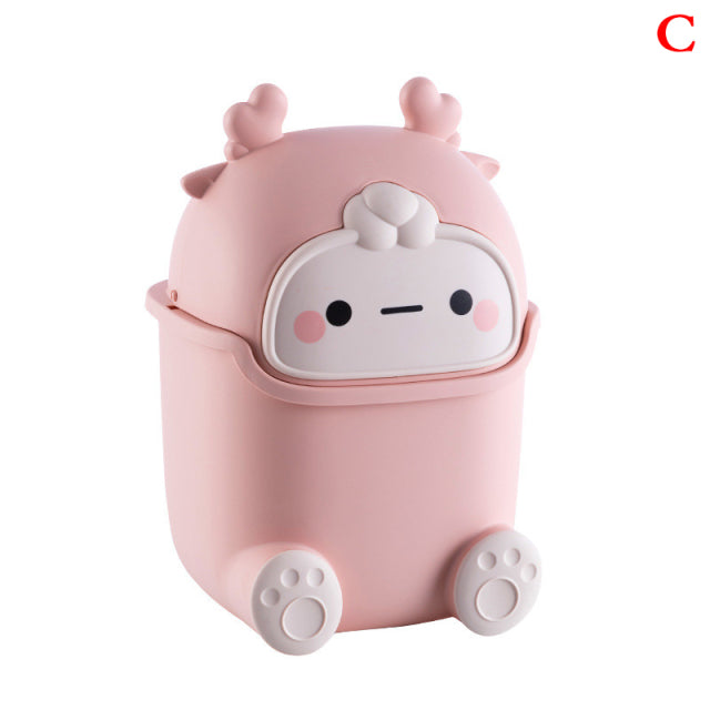 Lazy Penguin Office Mini Trash Can | Bowlift