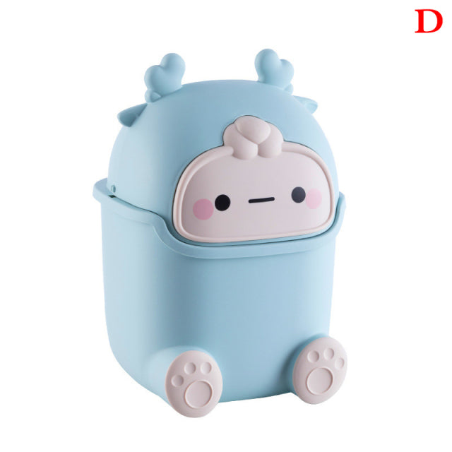 Lazy Penguin Office Mini Trash Can | Bowlift