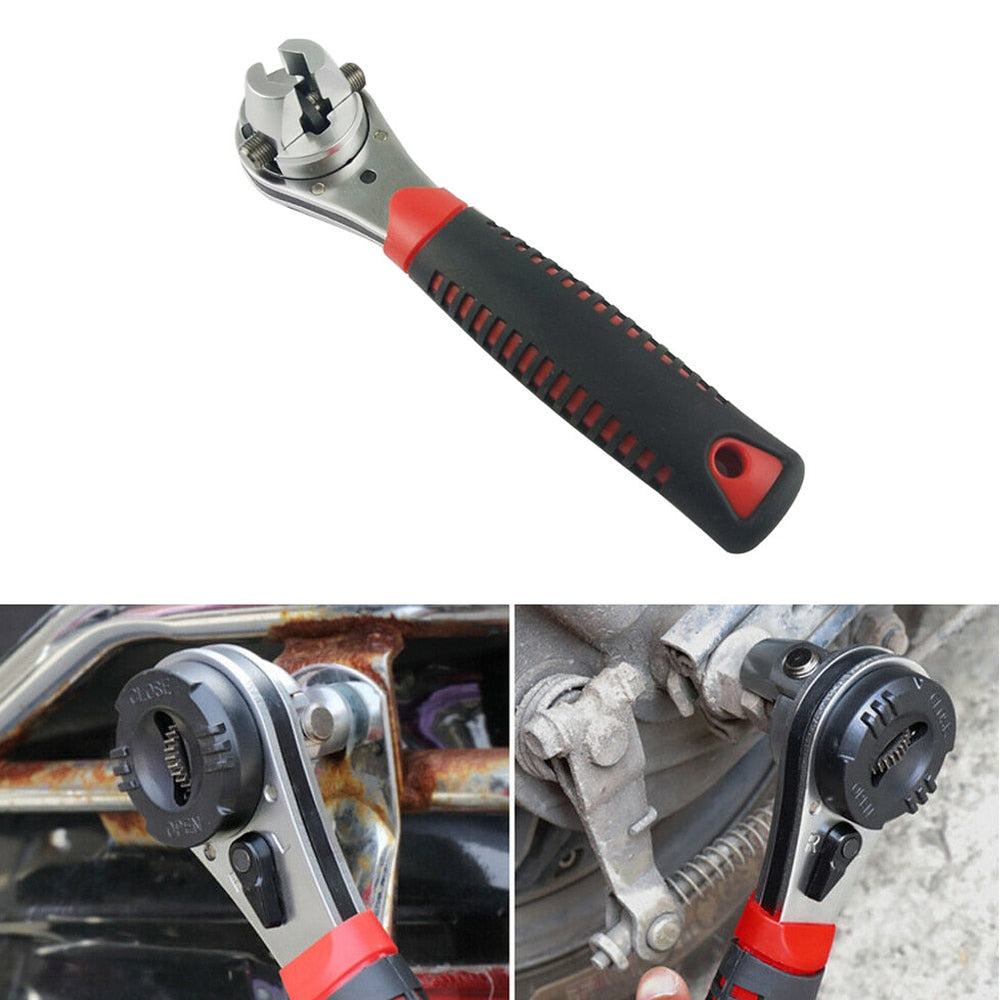 BowLift | Universal Adjustable Non-Slip Ratchet Wrench Tool