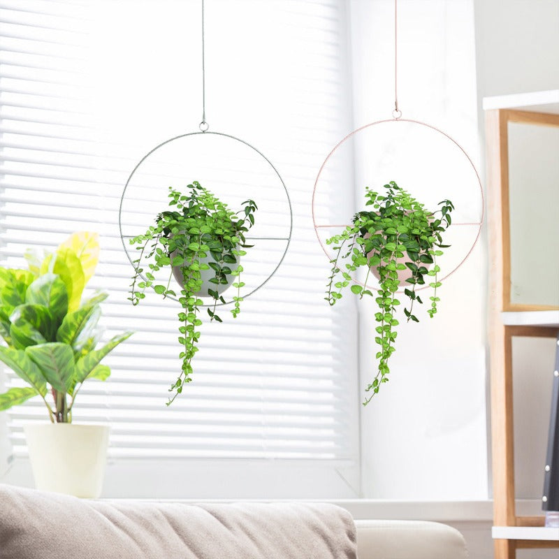BowLift | Gardudu Vivienne Hanging Plant Pot Holder Made of Metal