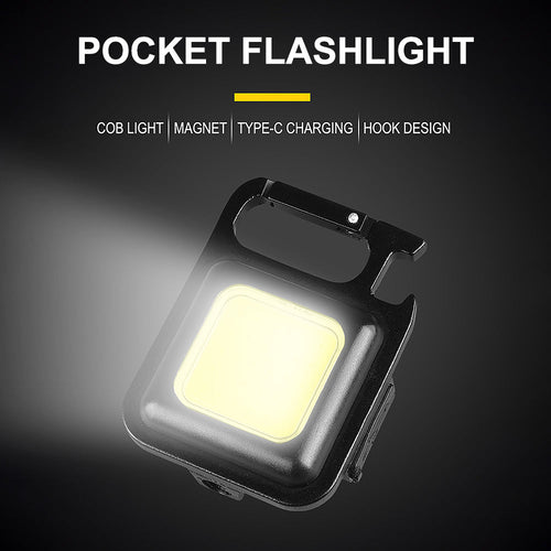Mini Magnetic Pocket Keychain Flashlight | Bowlift