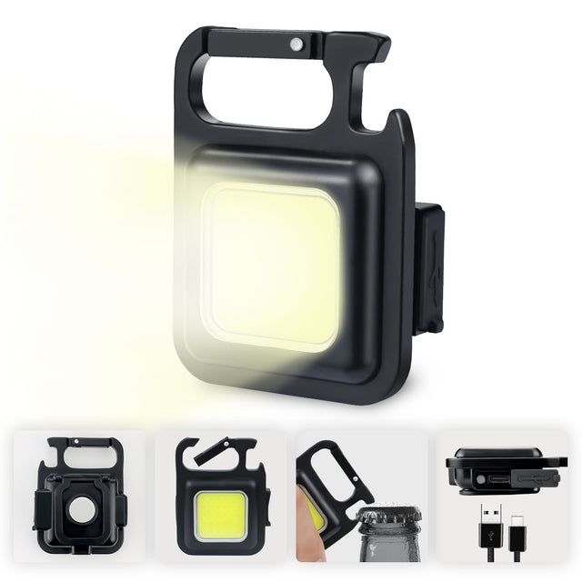 BowLift | Mini Magnetic Pocket Keychain Flashlight
