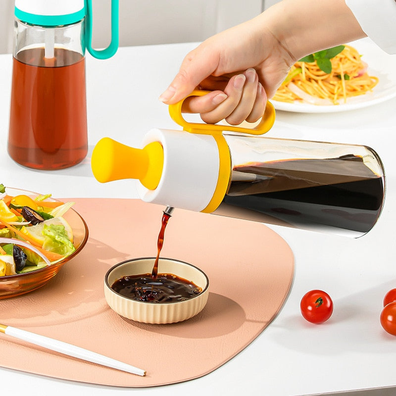 BowLift | 2in1 Easy Oil Dispenser Brush Bottle