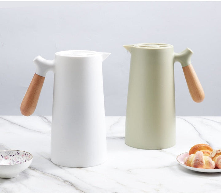 Elegant Minimal Matte Teapot Thermos | Bowlift