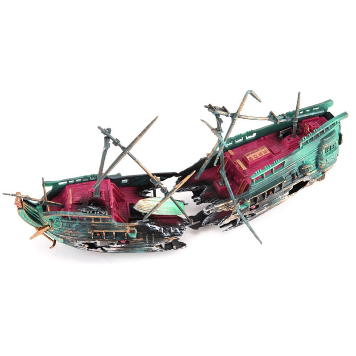 Large Shipwreck Aquarium Decoration | Bowlift