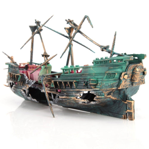 Large Shipwreck Aquarium Decoration | Bowlift