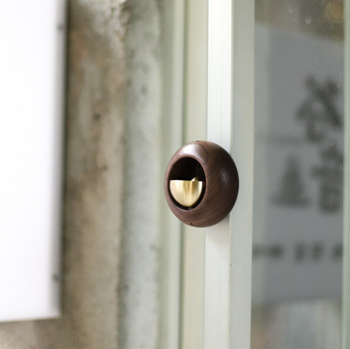 Solid Wood Cute Hanging Door Bell | Bowlift