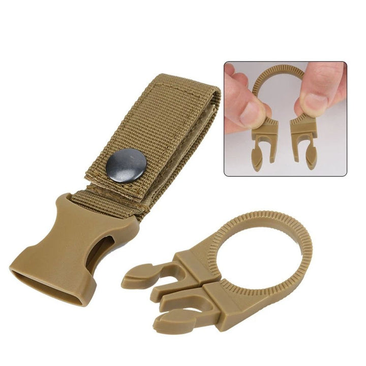 Military Style Belt Keychain Bottle Hook | Bowlift