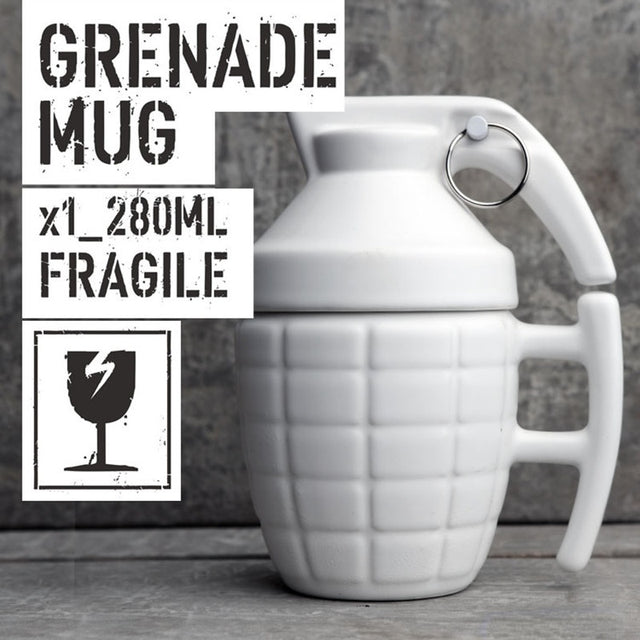 Grenade Ceramic Mugs | Bowlift