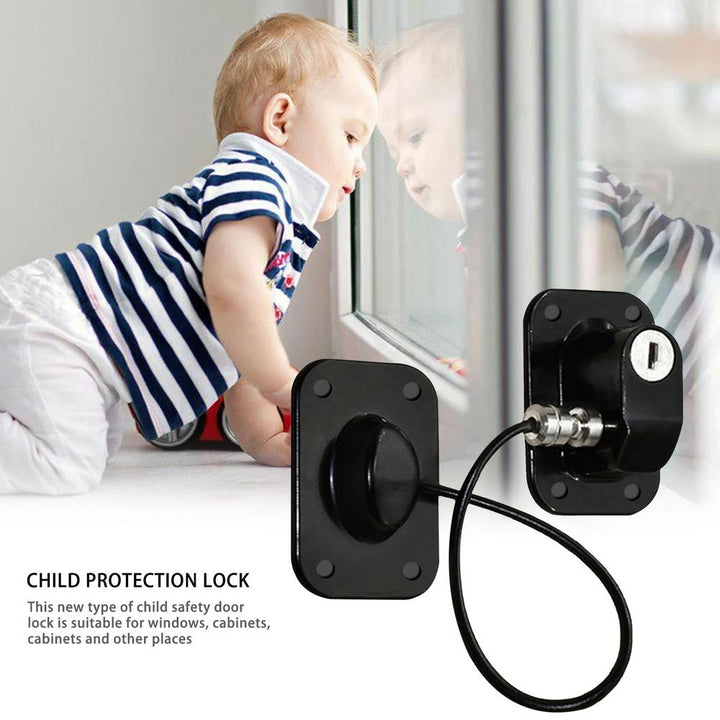 BowLift | Kids Safety Sticky Window Cabinet Lock