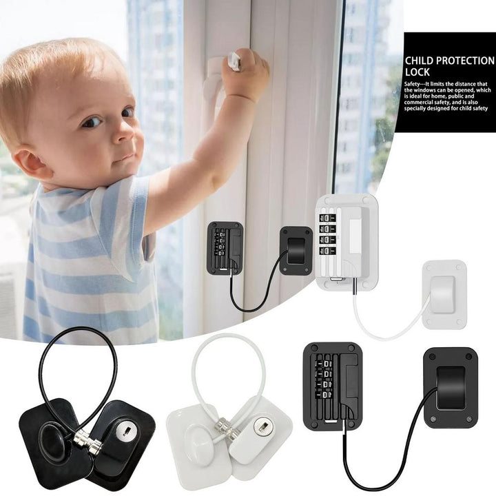 Kids Safety Sticky Window Cabinet Lock | Bowlift