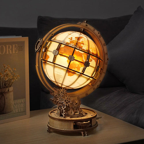 3D Puzzle Luminous Globe | Bowlift