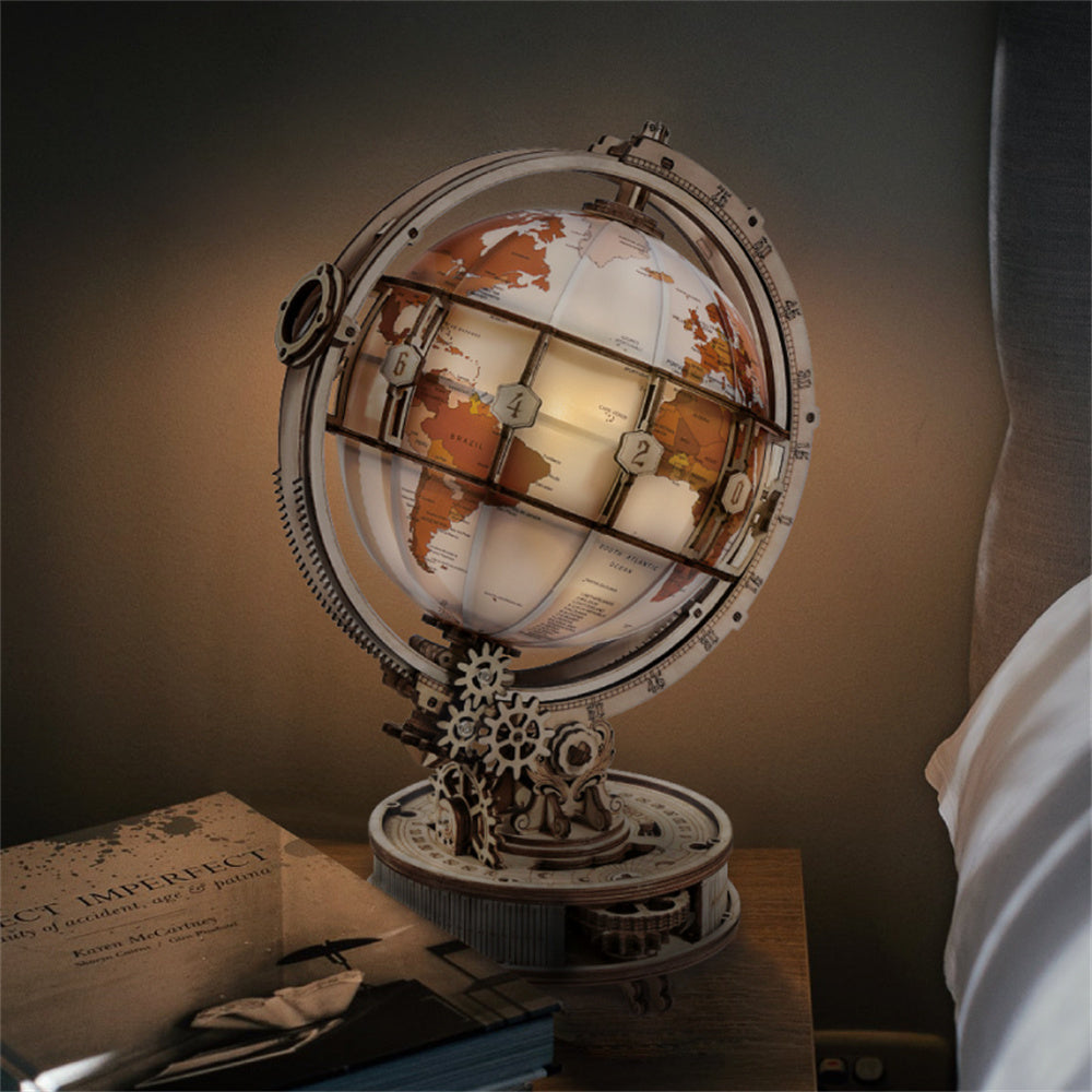 3D Puzzle Luminous Globe | Bowlift