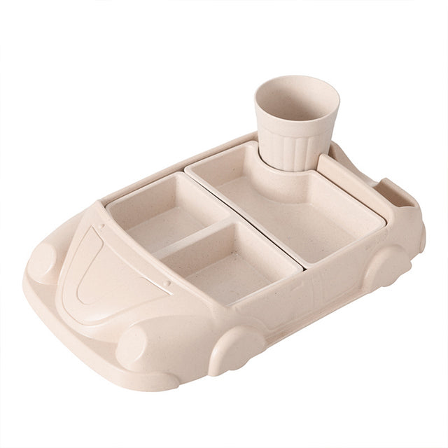 BowLift | Baby Bamboo Car Shape Food Containers