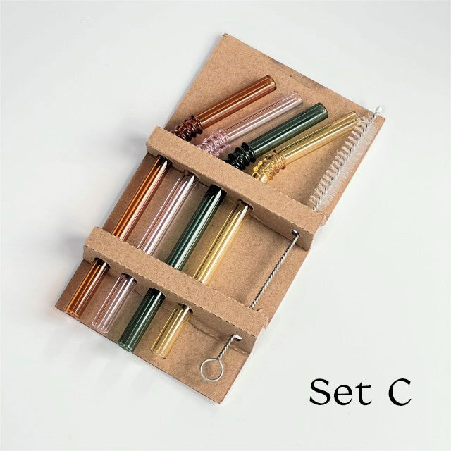 BowLift | Glass straw - Set of 4