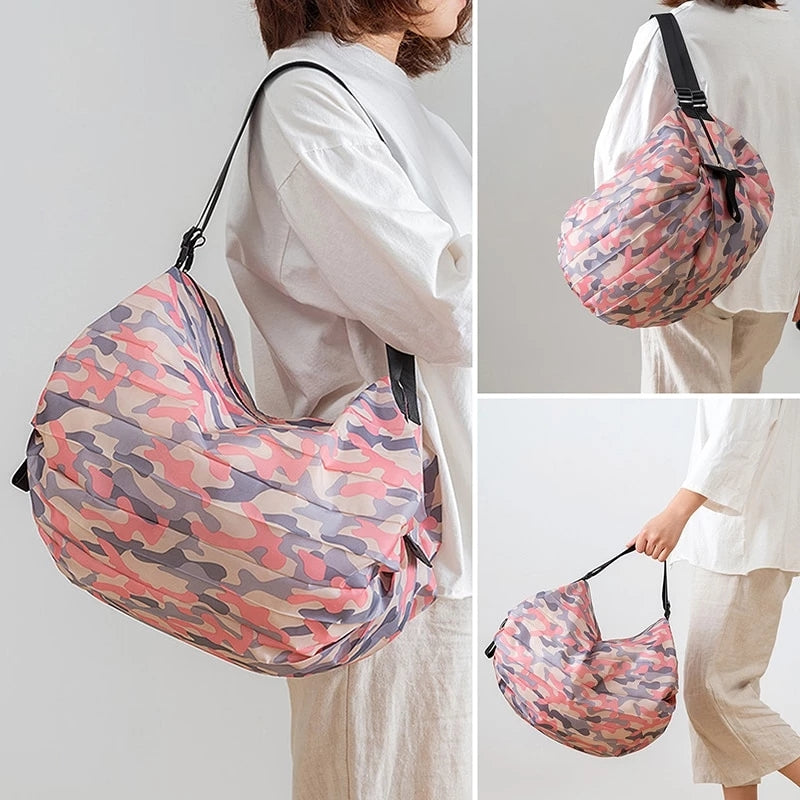 Large Capacity Canvas Foldable Shopping Bag | Bowlift